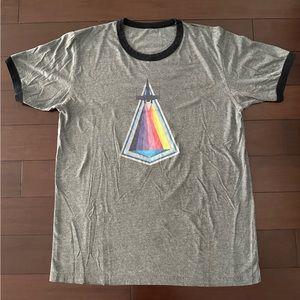 RARE STAR WARS - Not Sold in Stores Science & Star Wars Grey Ringer Tee, Size M